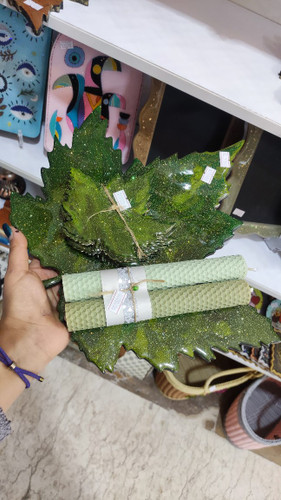 ست برگ مو سبز