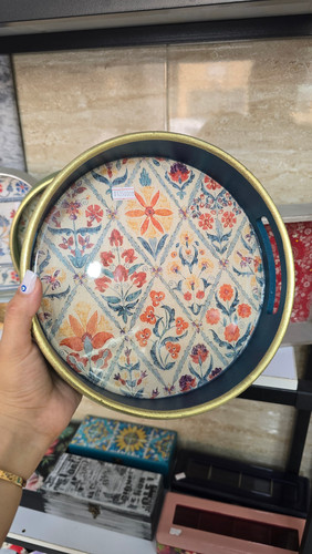 سینی پذیرایی گرد