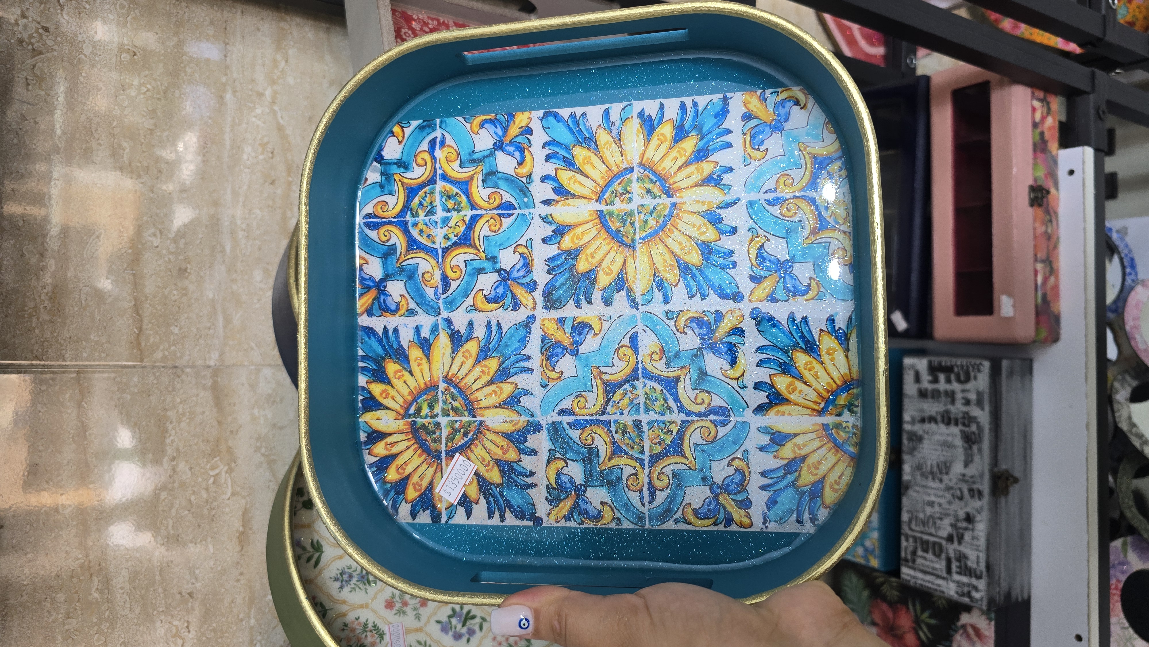 سینی پذیرایی مربع