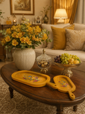 ظرف سرو چوب و رزین